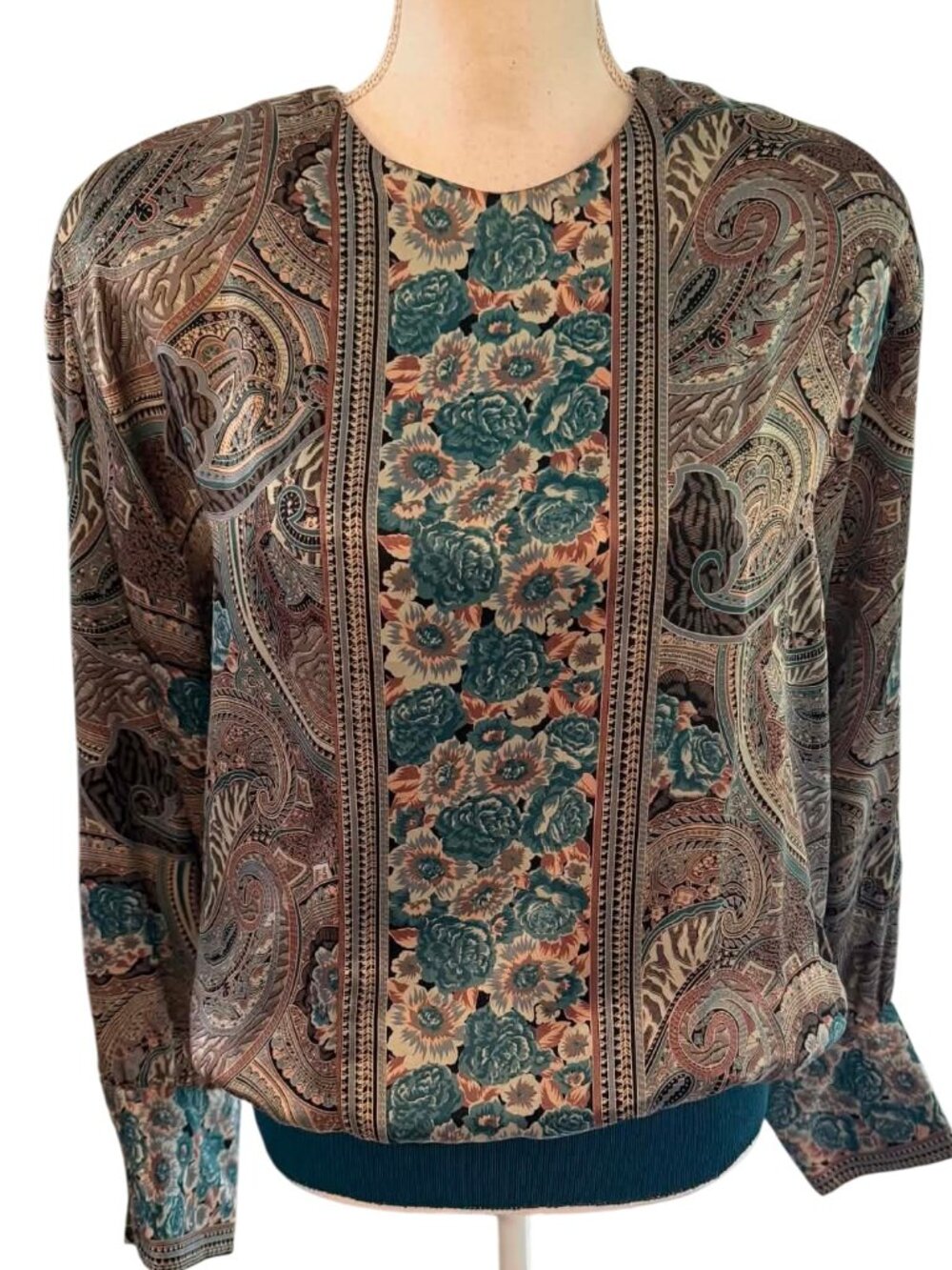 Vintage CASTLEBERRY Long Sleeve Blouse